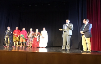 Seraikella Chhau Dance Performance in Albufeira (29.01.2018)